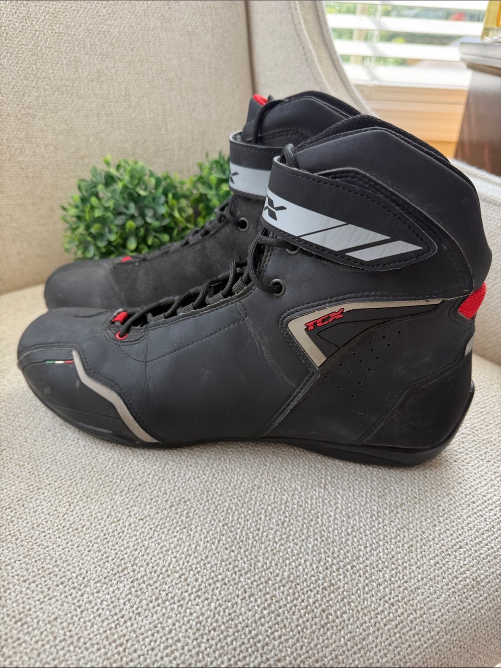 TCX Blaze Louis Special Motorcycle Sneakers mens size 10